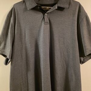 Tasso Elba Charcoal Polo Shirt